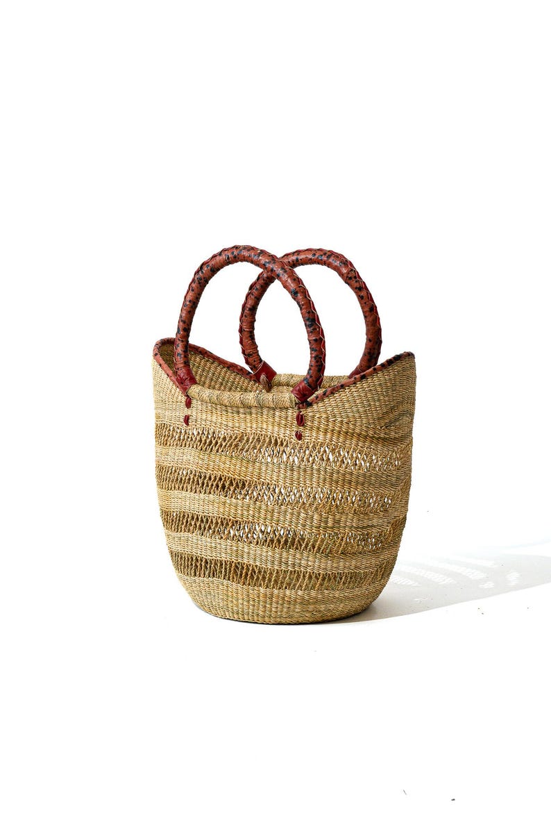 Bolga shopper basket